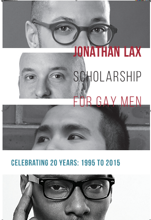 Close-ups of four faces of past Lax scholars.